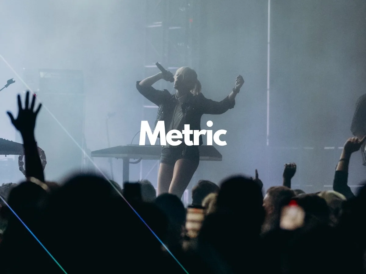 Metric live concert videography services