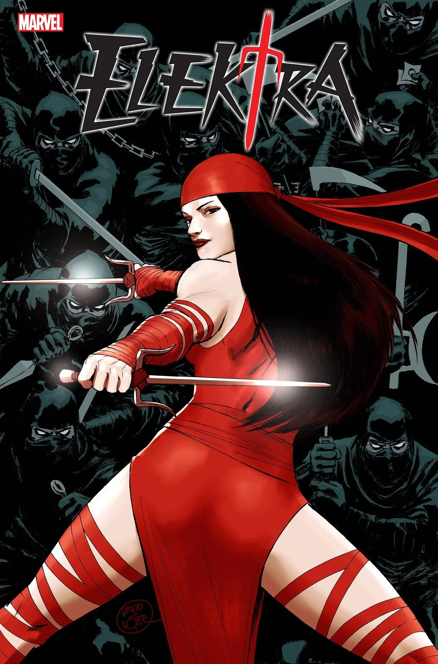 ELEKTRA #100 DAVID LOPEZ 1:50 incentive variant