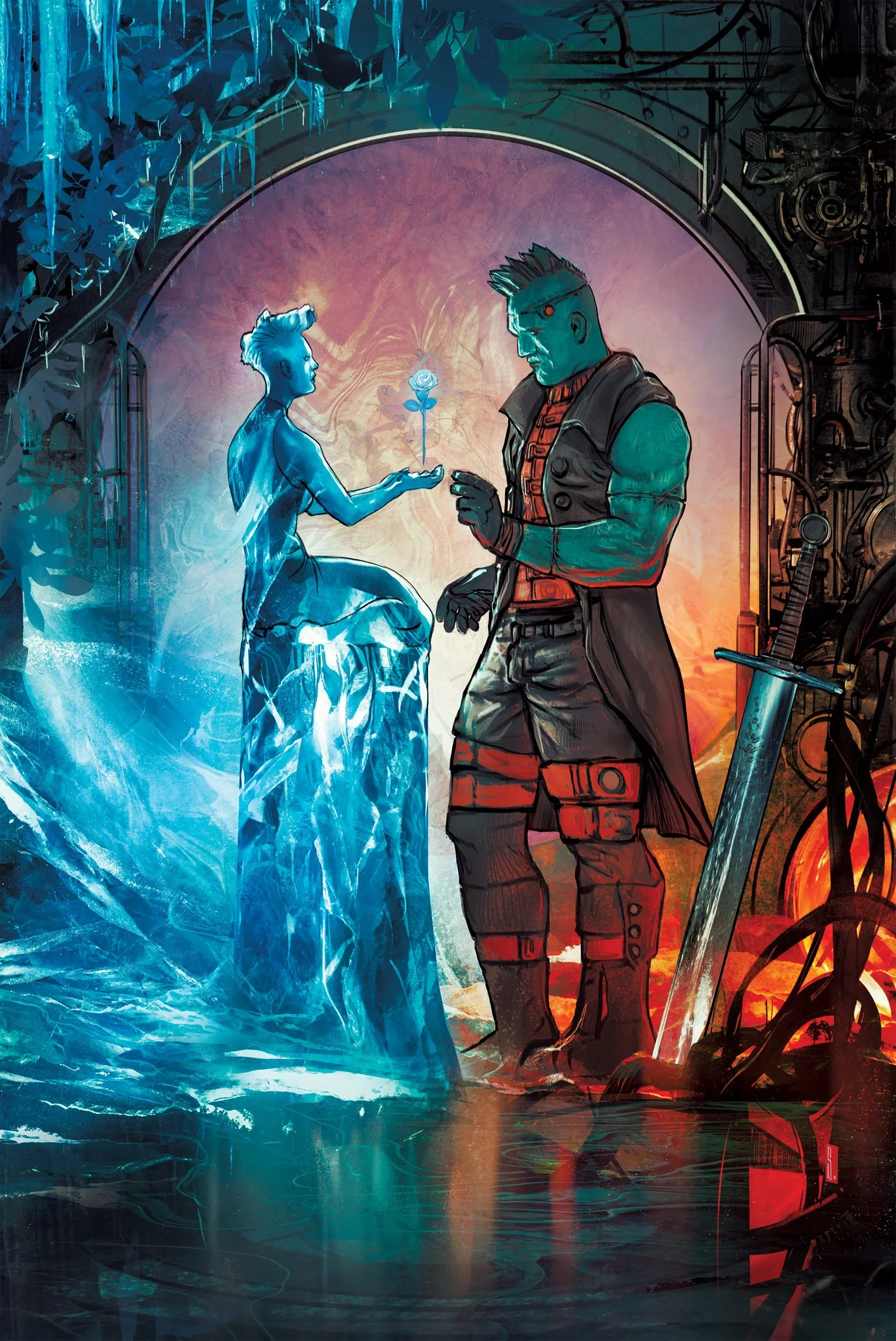 JUSTICE LEAGUE ROAD TO DARK CRISIS #1 (ONE SHOT) CVR C INC 1:25 RAFAEL SARMENTO CARD STOCK VAR