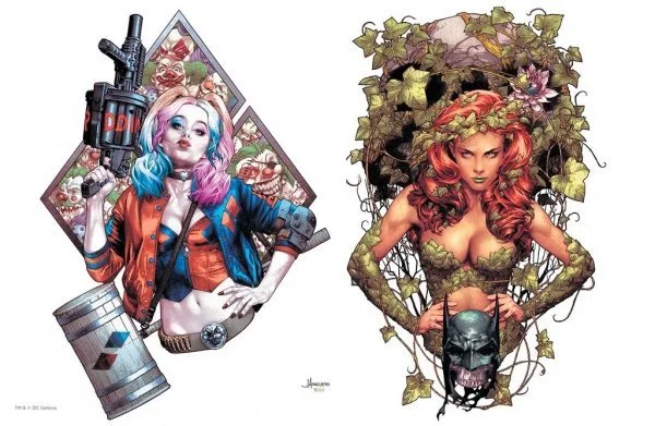 Harley Quinn and Poison Ivy #1 Unknown Comics Jay Anacleto Convention Exclusive Virgin Variant