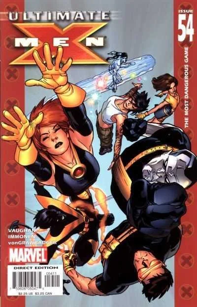 Ultimate X-Men #54-57, The Most Dangerous Game, Part 1-4 (2001)