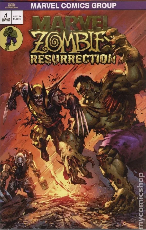 Marvel Zombies: Resurrection #1 (2020, Marvel Comics) – Unknown Comics Variant