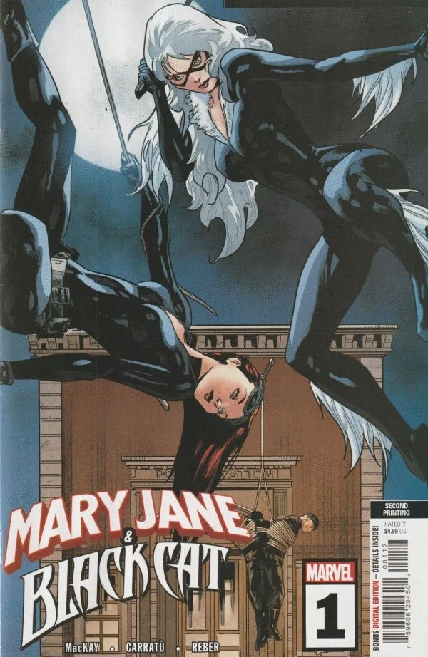 Mary Jane & Black Cat #1 2nd Printing Jan Bazaldua