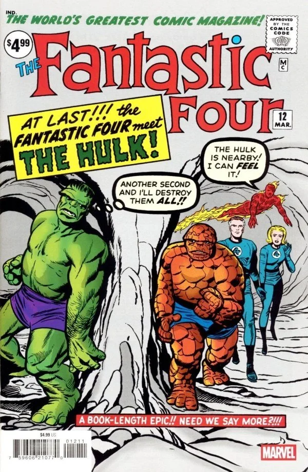 FANTASTIC FOUR #12 FACSIMILE EDITION