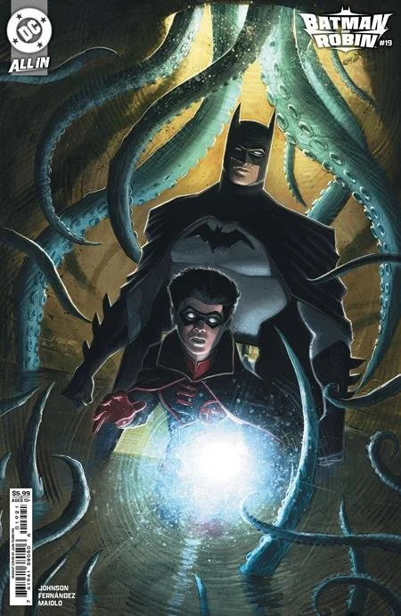BATMAN AND ROBIN #19 CVR B JUAN FERREYRA CARD STOCK VAR