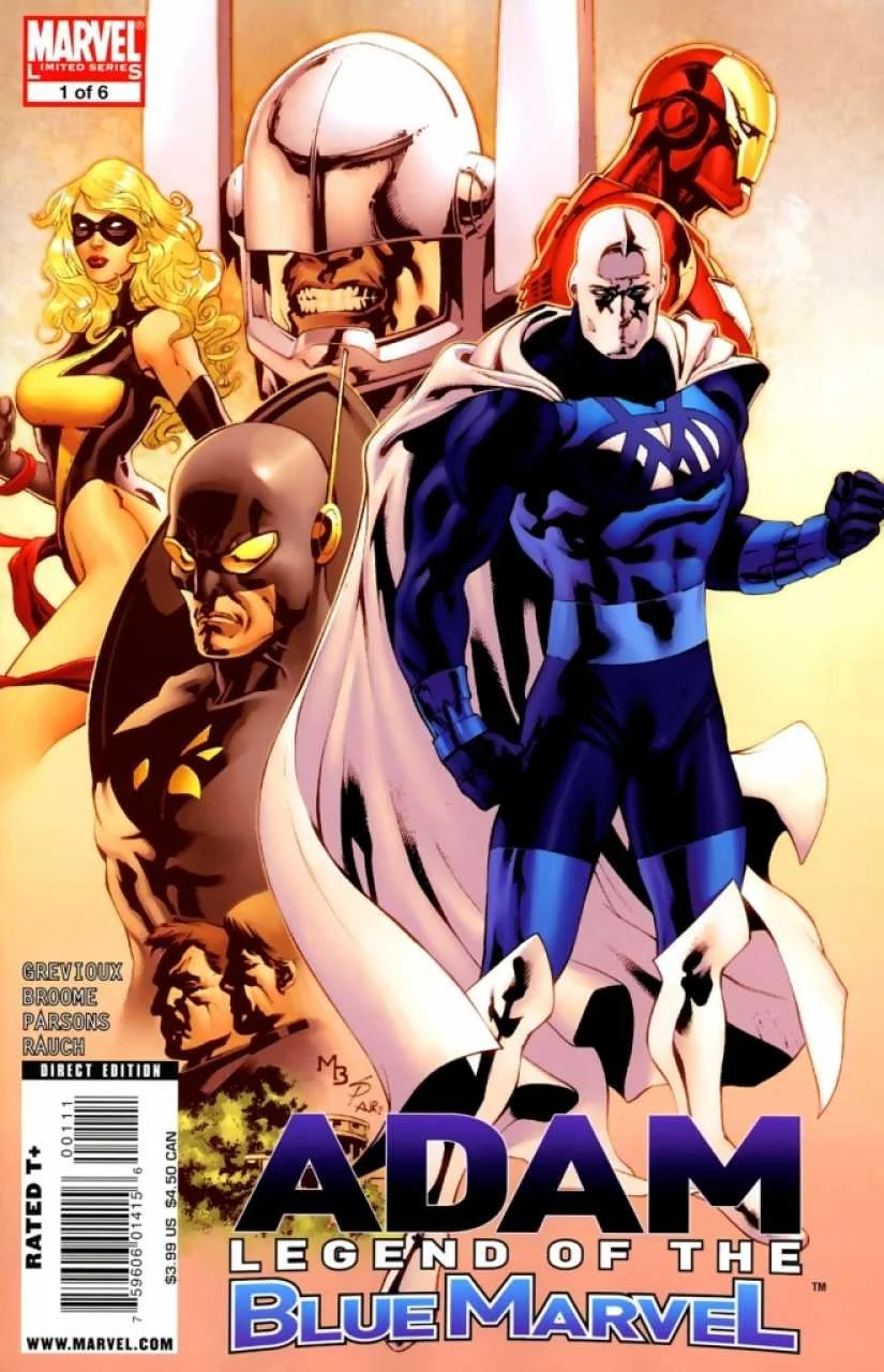 AZ2 Adam: Legend of the Blue Marvel #1