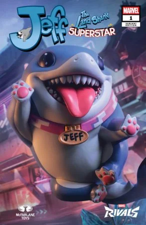 JEFF THE LAND SHARK: SUPERSTAR #1 MCFARLANE TOYS MARVEL RIVALS VARIANT