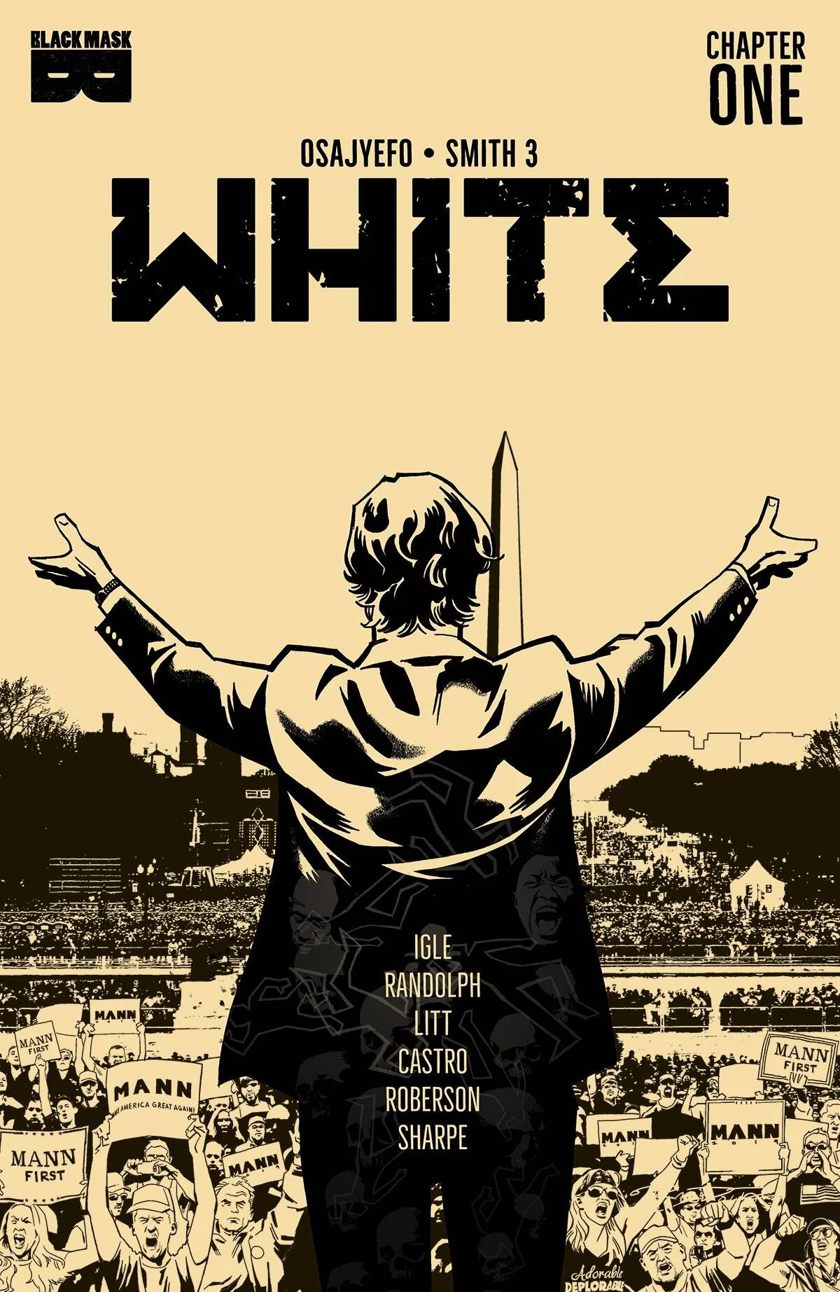 WHITE #1 3RD PTG (MR), Black Mask Comics, 2021