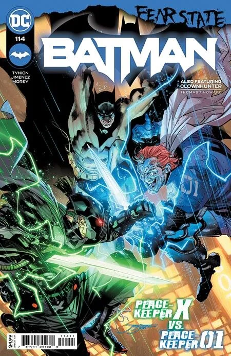 BATMAN #114 CVR A JORGE JIMENEZ (FEAR STATE), DC Comics, 2021