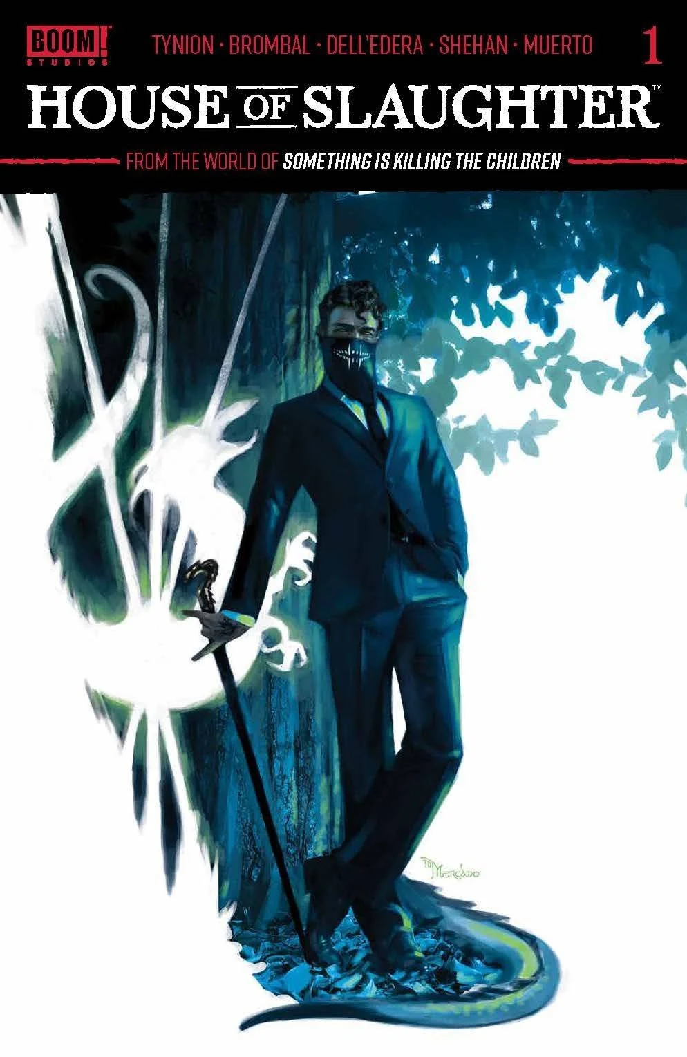 HOUSE OF SLAUGHTER #1 2ND PTG CVR B MERCADO FOIL, Boom Studios, 2021