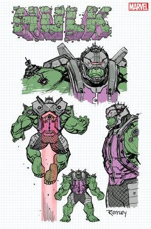 HULK #1 OTTLEY DESIGN VAR, Marvel Comics, 2021