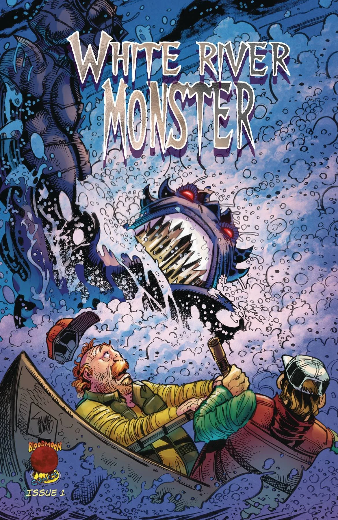 WHITE RIVER MONSTER #1 CVR B SAMIR SIMAO (MR)