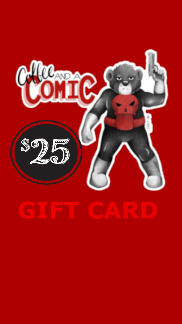 Gift Cards for Coffeeandacomic.com — Get a Free Cup of Coffee with Every Purchase at Coffee And
