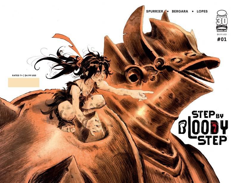 STEP BY BLOODY STEP #1 (OF 4) CVR D 10 COPY INCV BERGARA coffee and a comic
