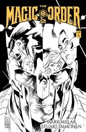 MAGIC ORDER 2 #5 (OF 6) CVR B IMMONEN B&W (MR)