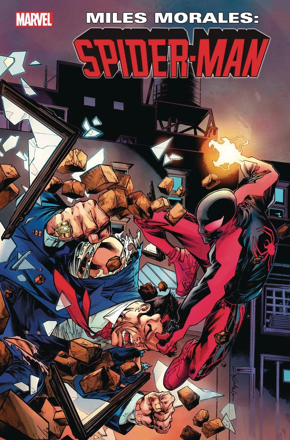 MILES MORALES SPIDER-MAN #36 SHARP VAR