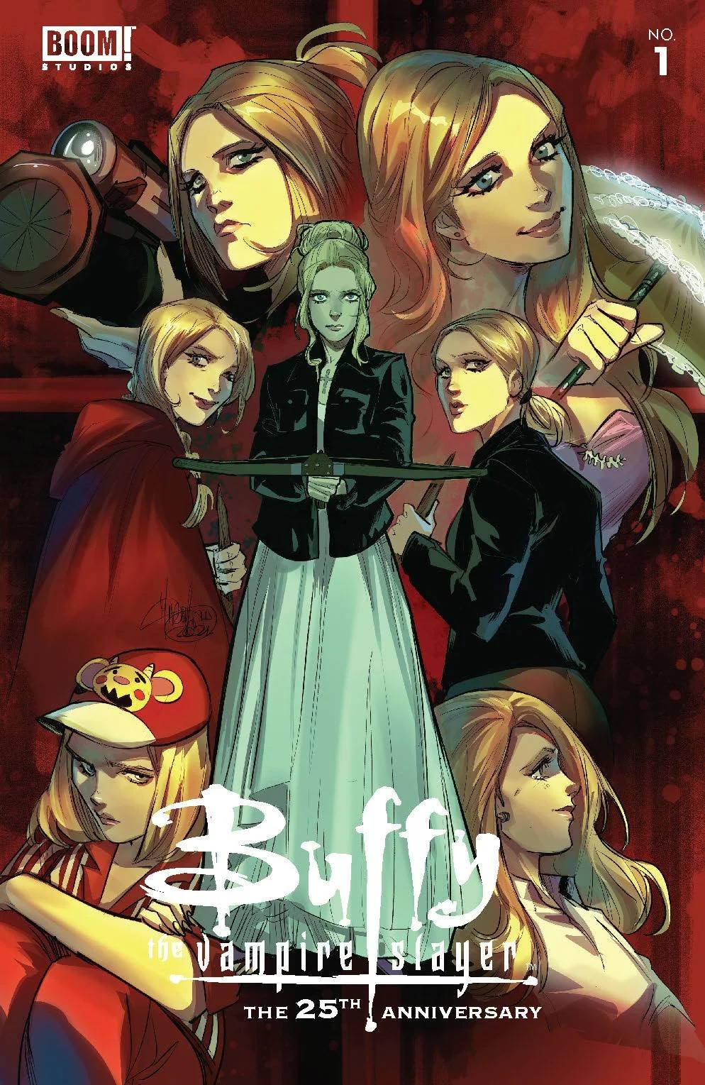 BUFFY VAMPIRE SLAYER 25TH ANNIV #1 CVR D ANDOLFO