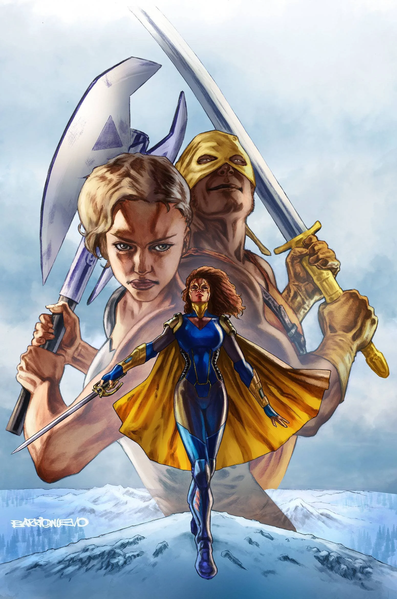 BELLE WAR OF GIANTS ONESHOT #1 CVR A BARRIONUEVO