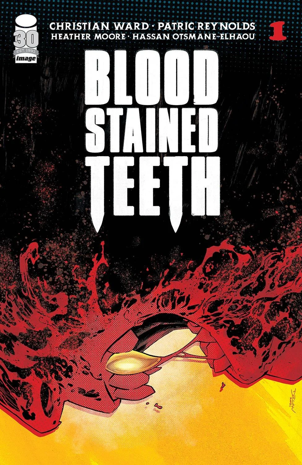 BLOOD STAINED TEETH #1 CVR C SHALVEY (MR)