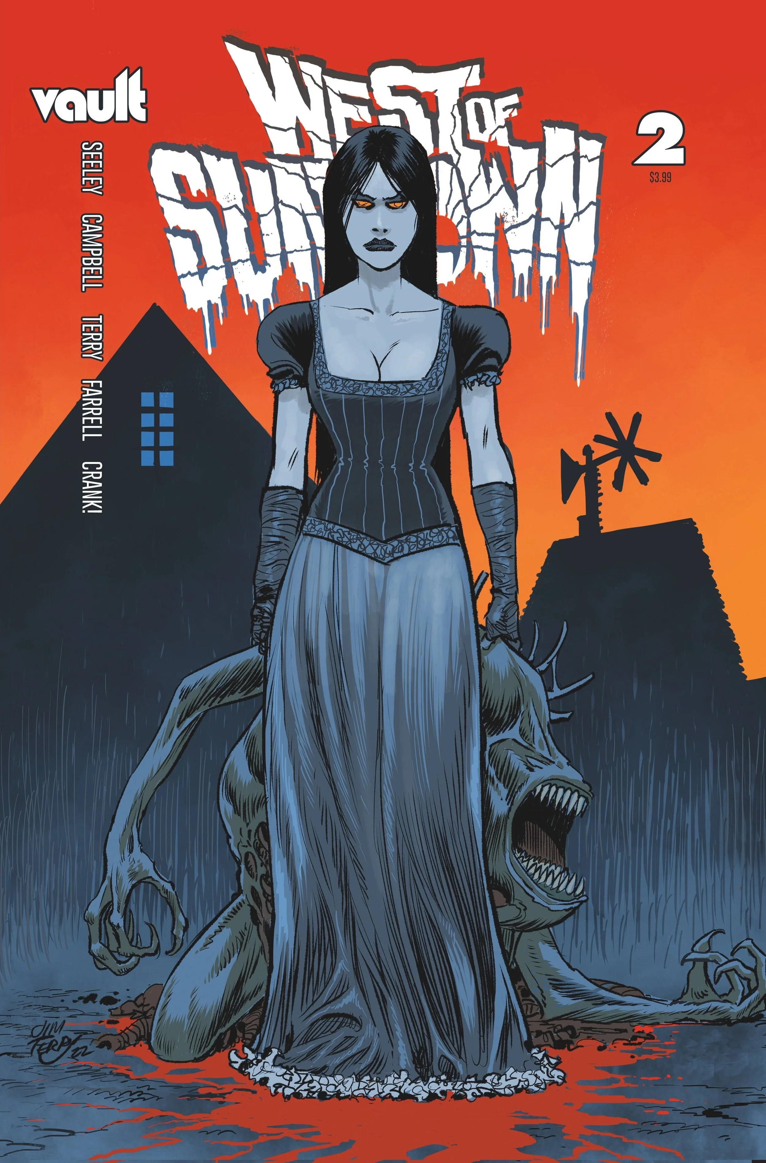WEST OF SUNDOWN #2 CVR B JIM TERRY VAR