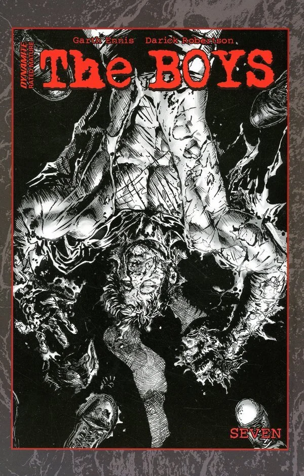 BOYS #7 CVR B 10 COPY INCV ROBERTSON B&W