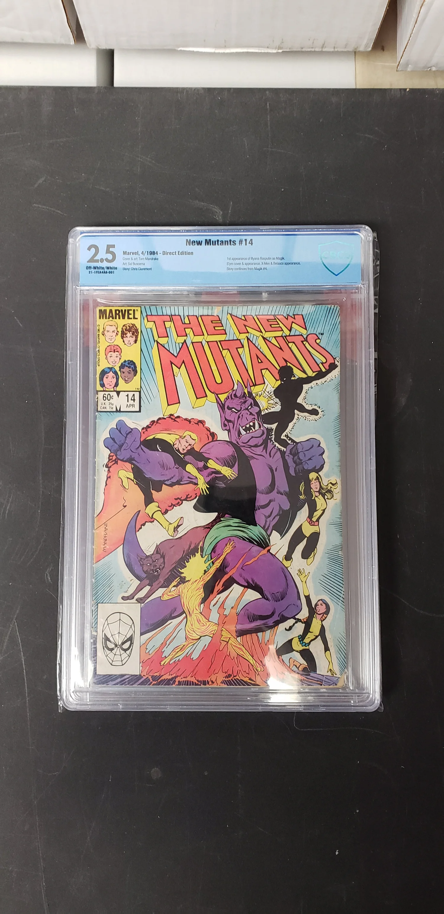 New Mutants #14 [1984] 2.5 CBCS