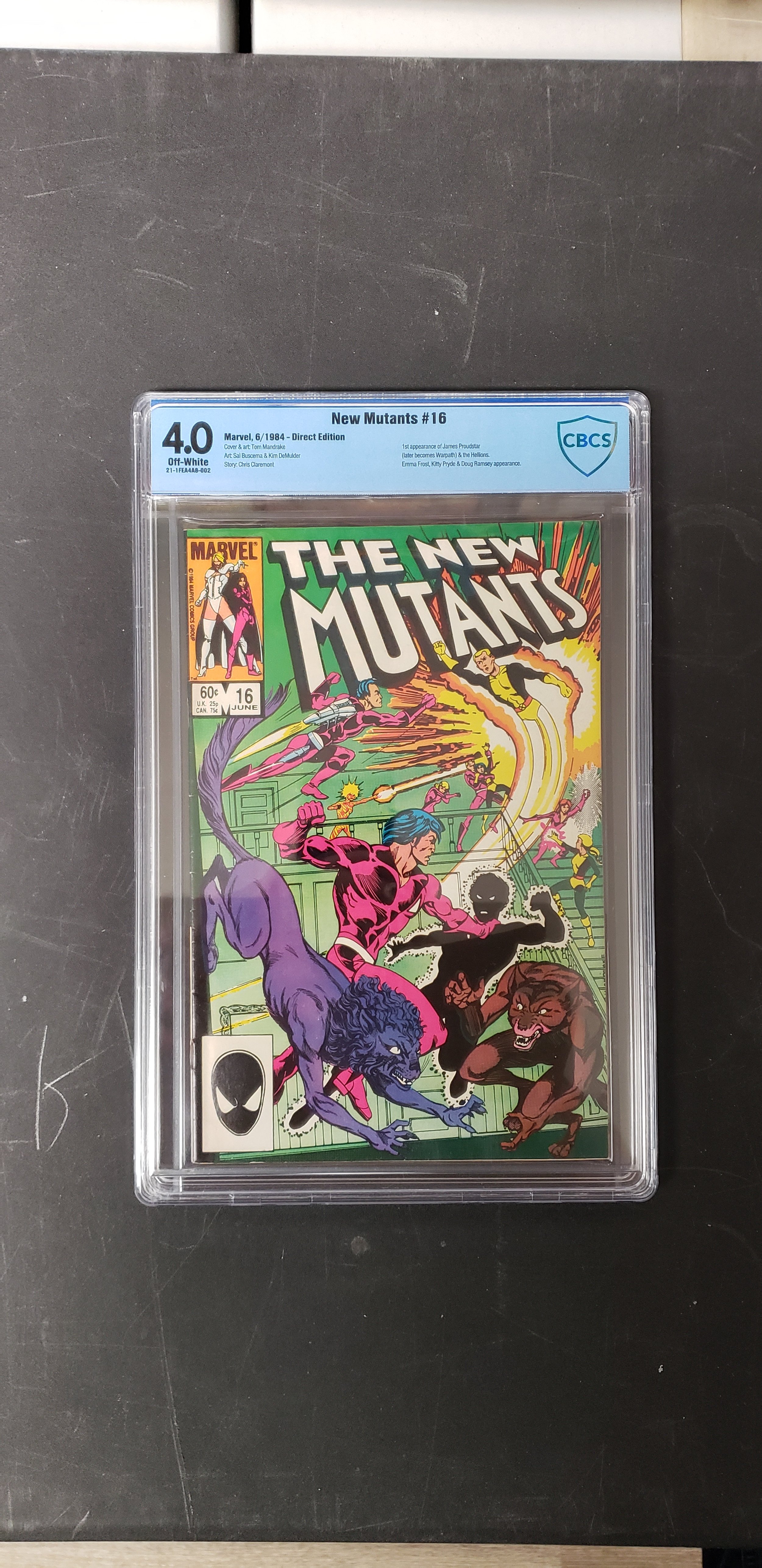 New Mutants #16 [1984] 4.0 CBCS