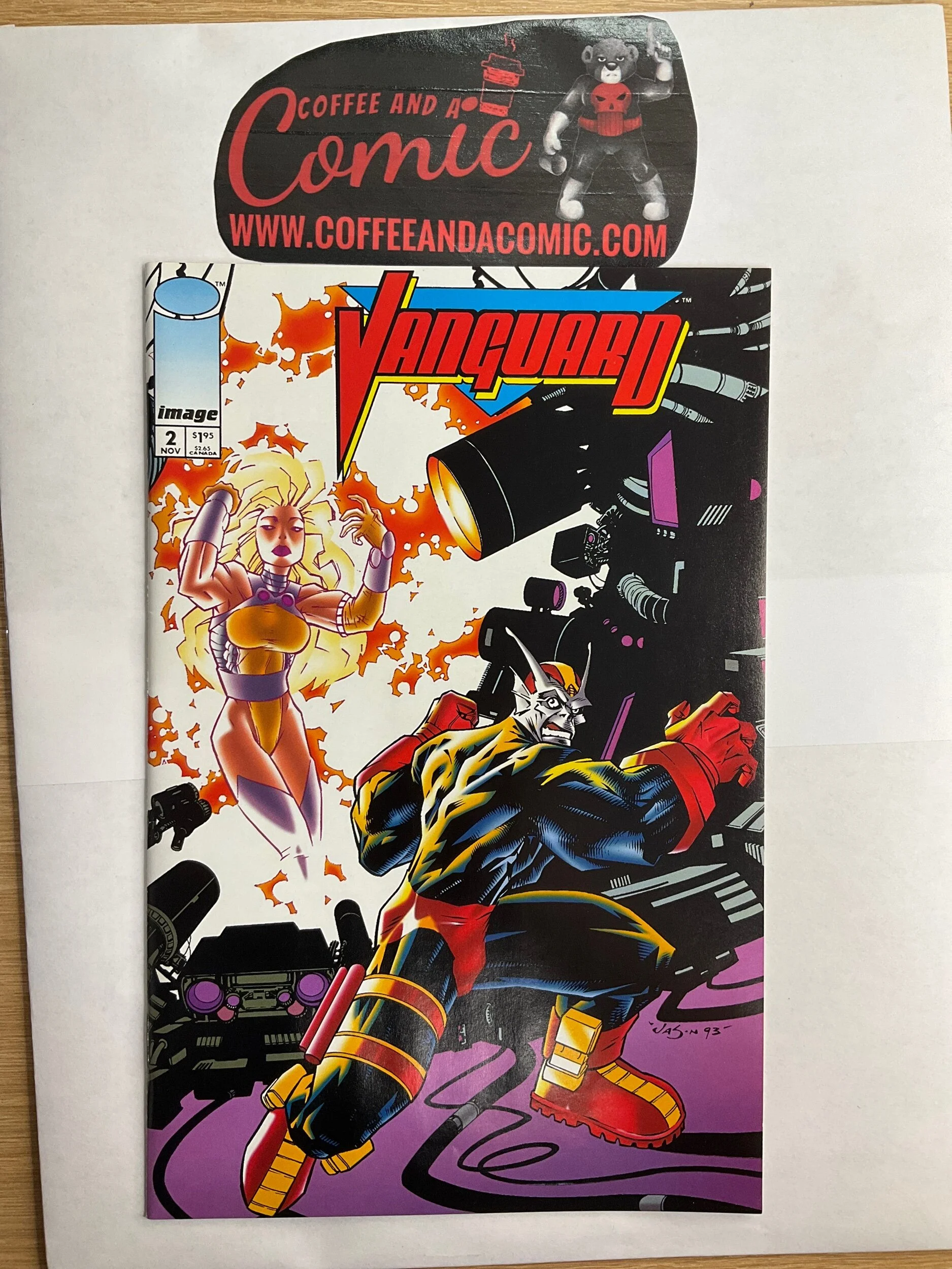 Vanguard (1993 1st Series) #2 front