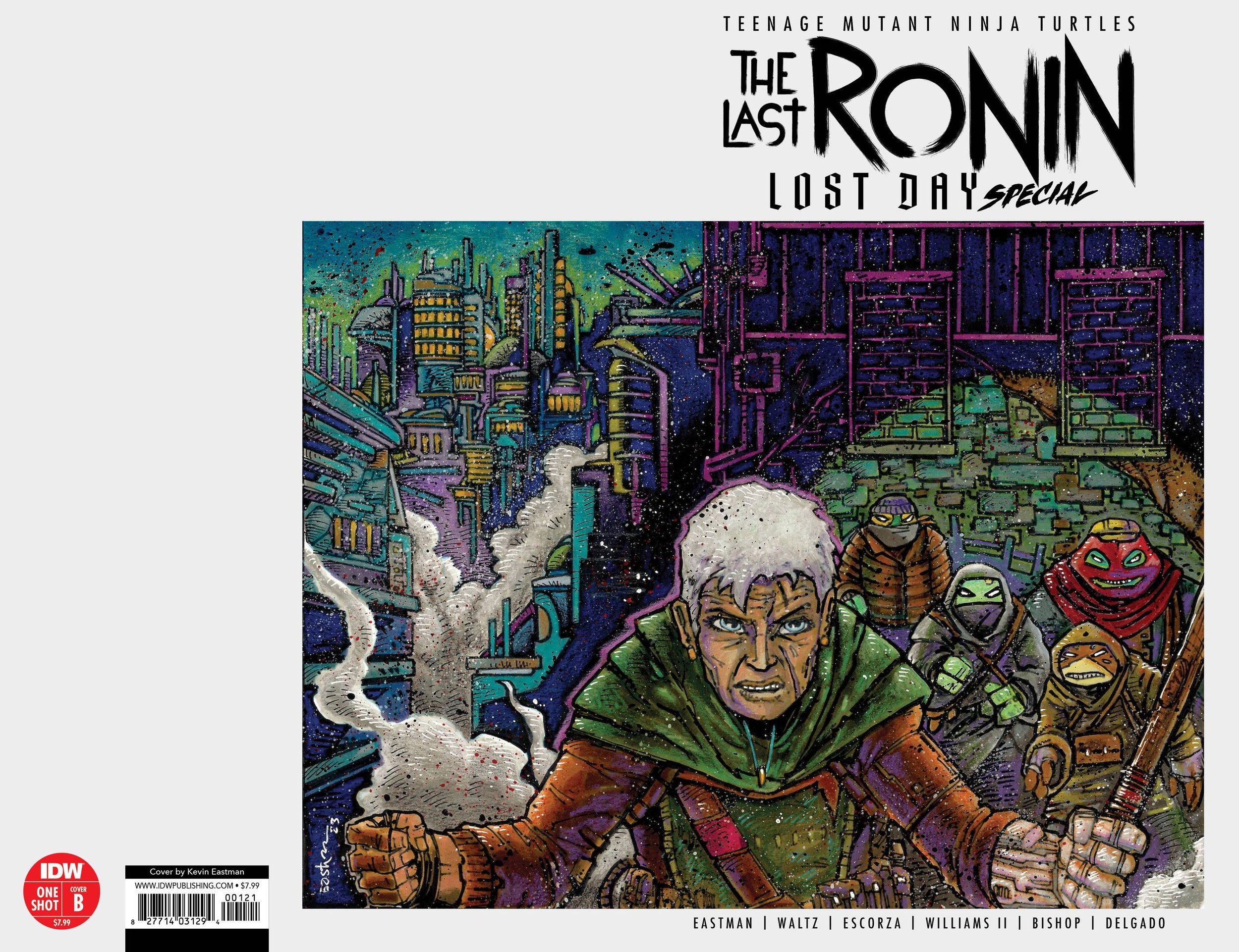 TMNT LAST RONIN LOST DAY SPECIAL CVR B EASTMAN