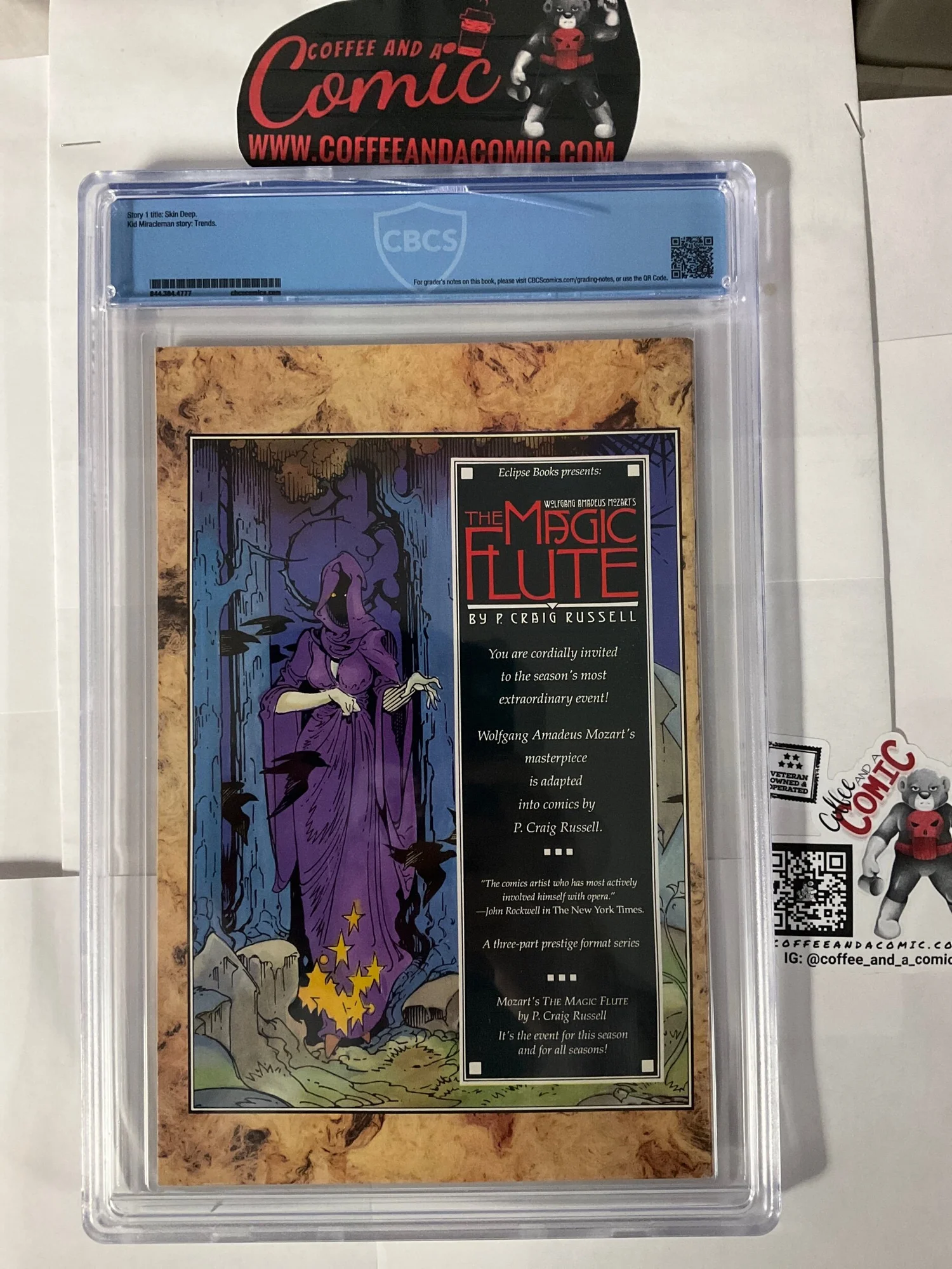 Miracleman #18 [1990] 9.6 CBCS Back