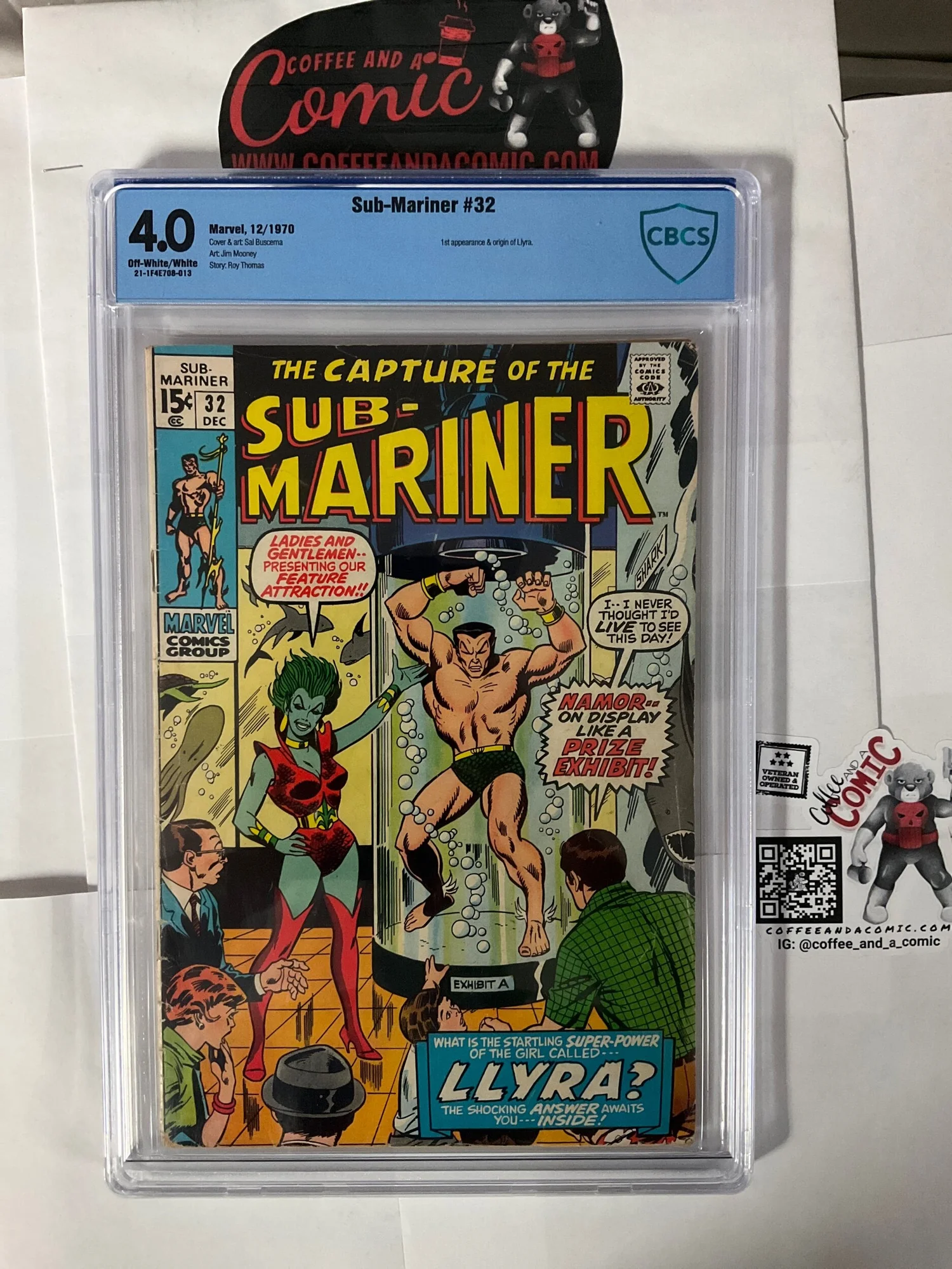 Sub-Mariner #32 [1970] 4.0 CBCS Front