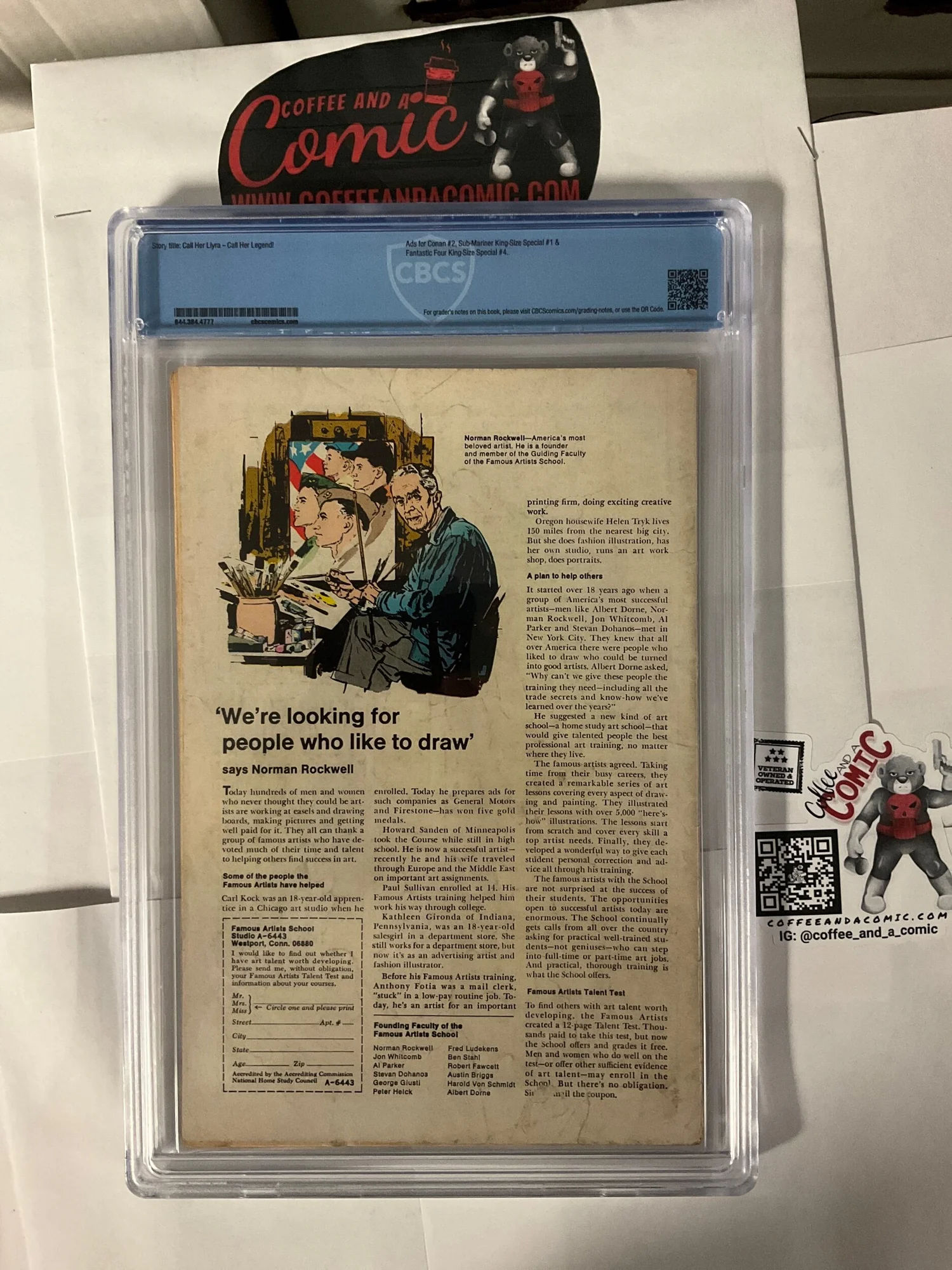 Sub-Mariner #32 [1970] 4.0 CBCS Back