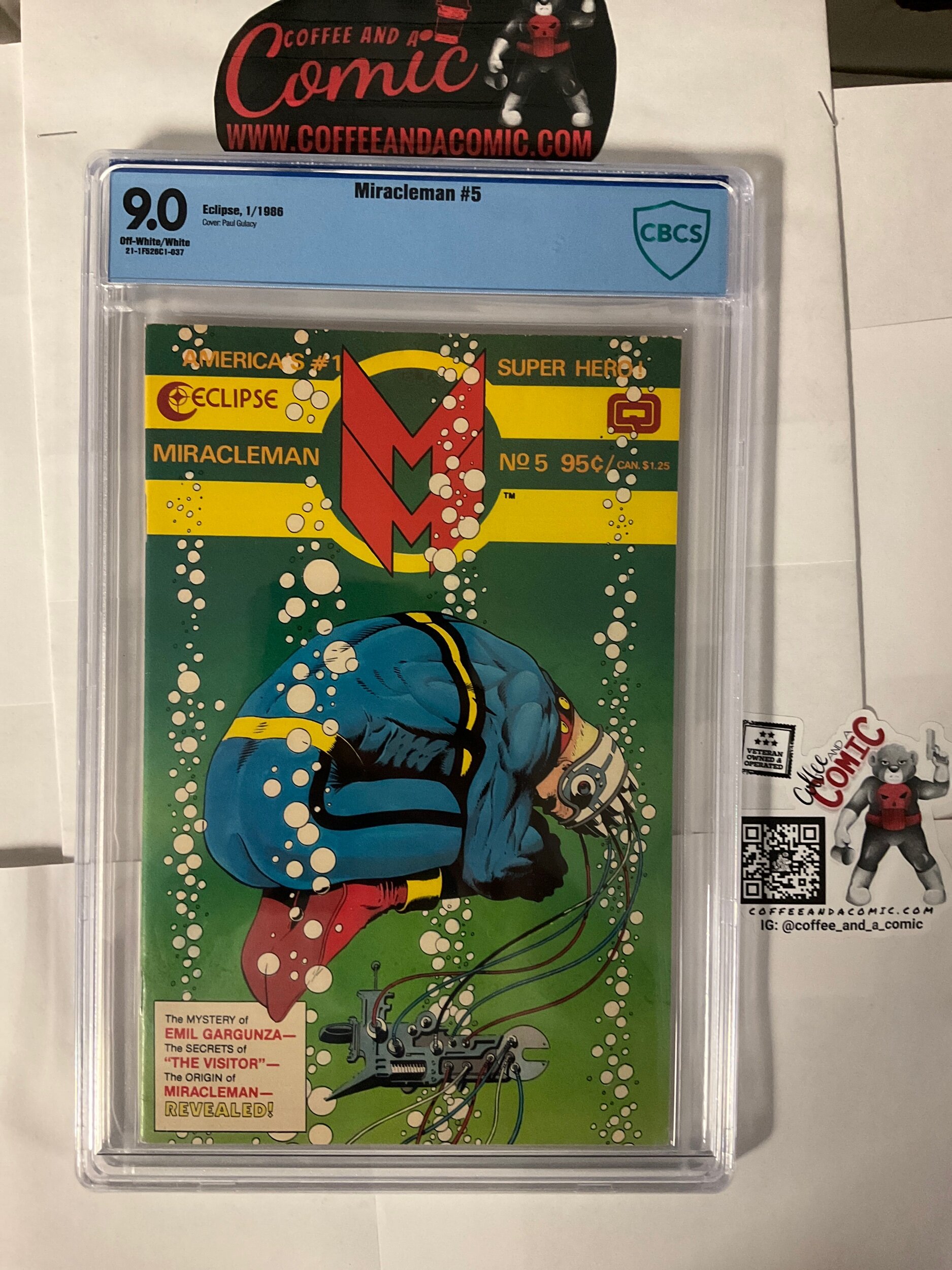 Miracleman #5 [1986] 9.0 CBCS