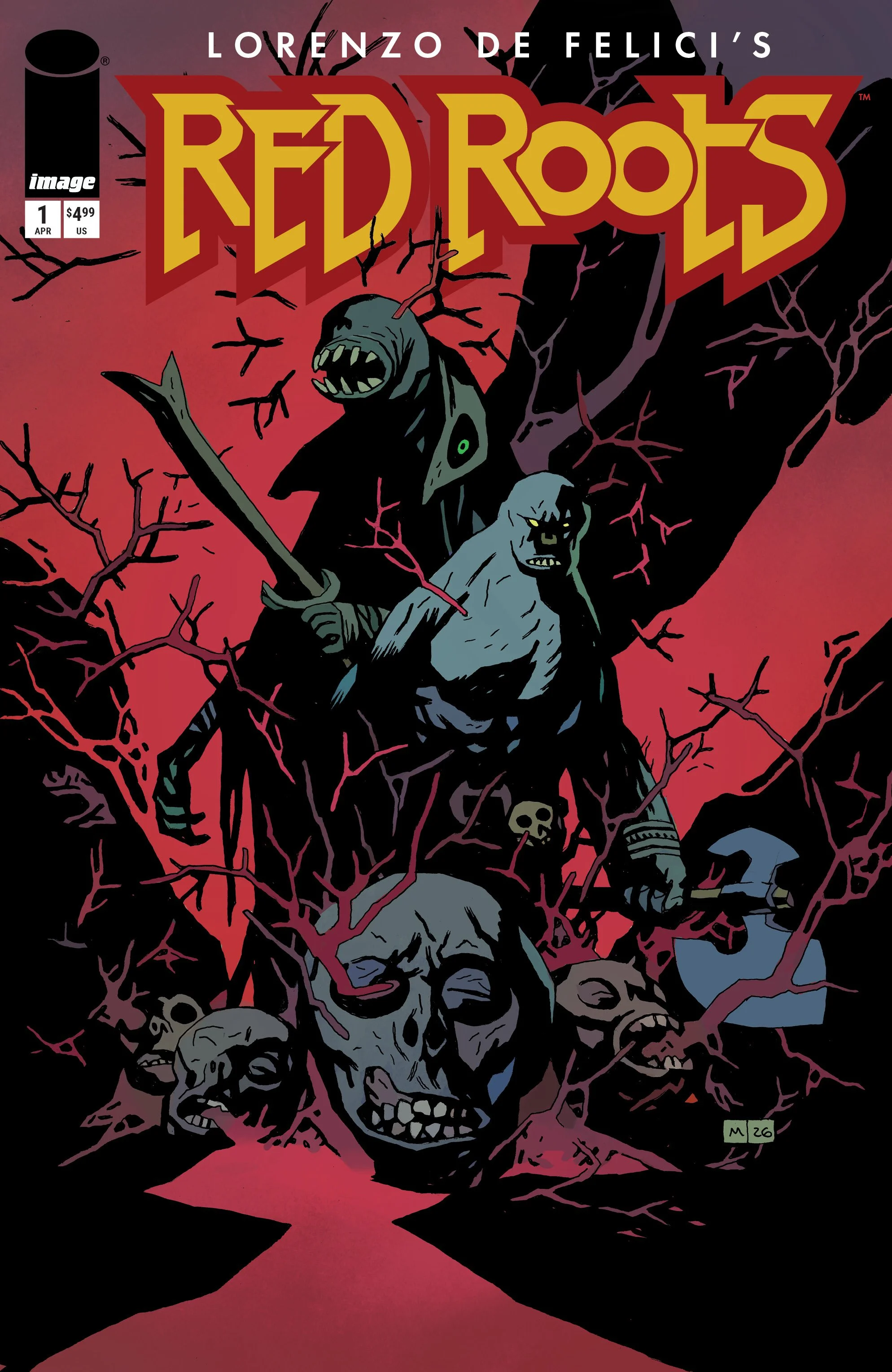 RED ROOTS #1 CVR F MIKE MIGNOLA