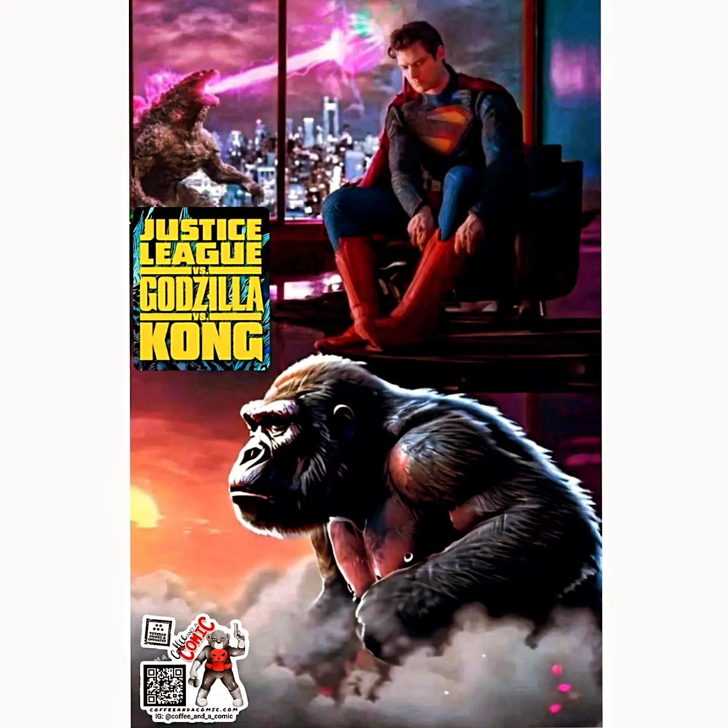 @davidcorenswet and @jamesgunn are hinting something 🤔 👀 🤣
This would be the movie of the ages!
#supermansuit #superman #justiceleaguevsgodzillavskong