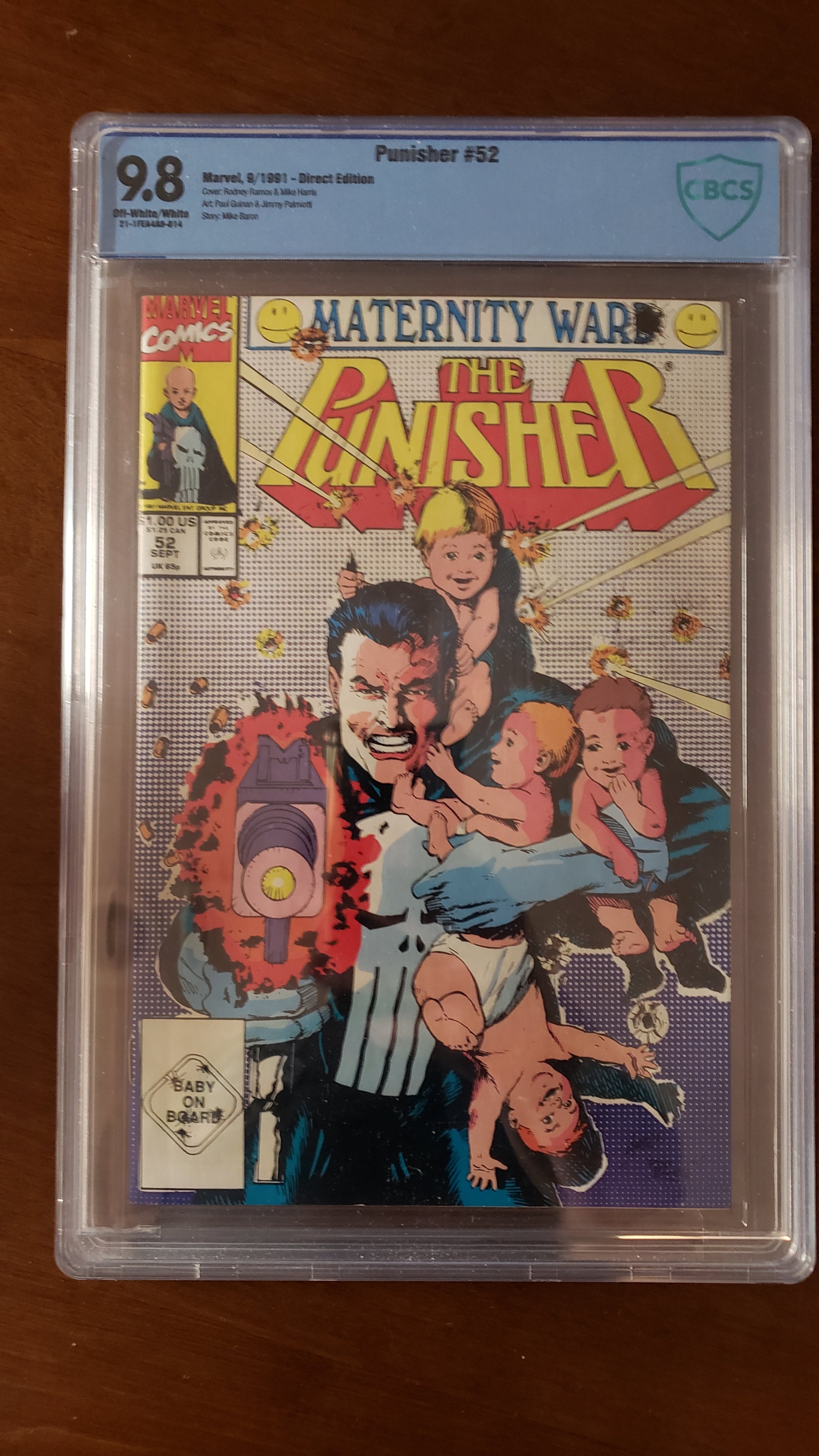 Punisher #52 (1991) – CBCS 9.8 Graded Comic for Sale | Coffee and a Comic