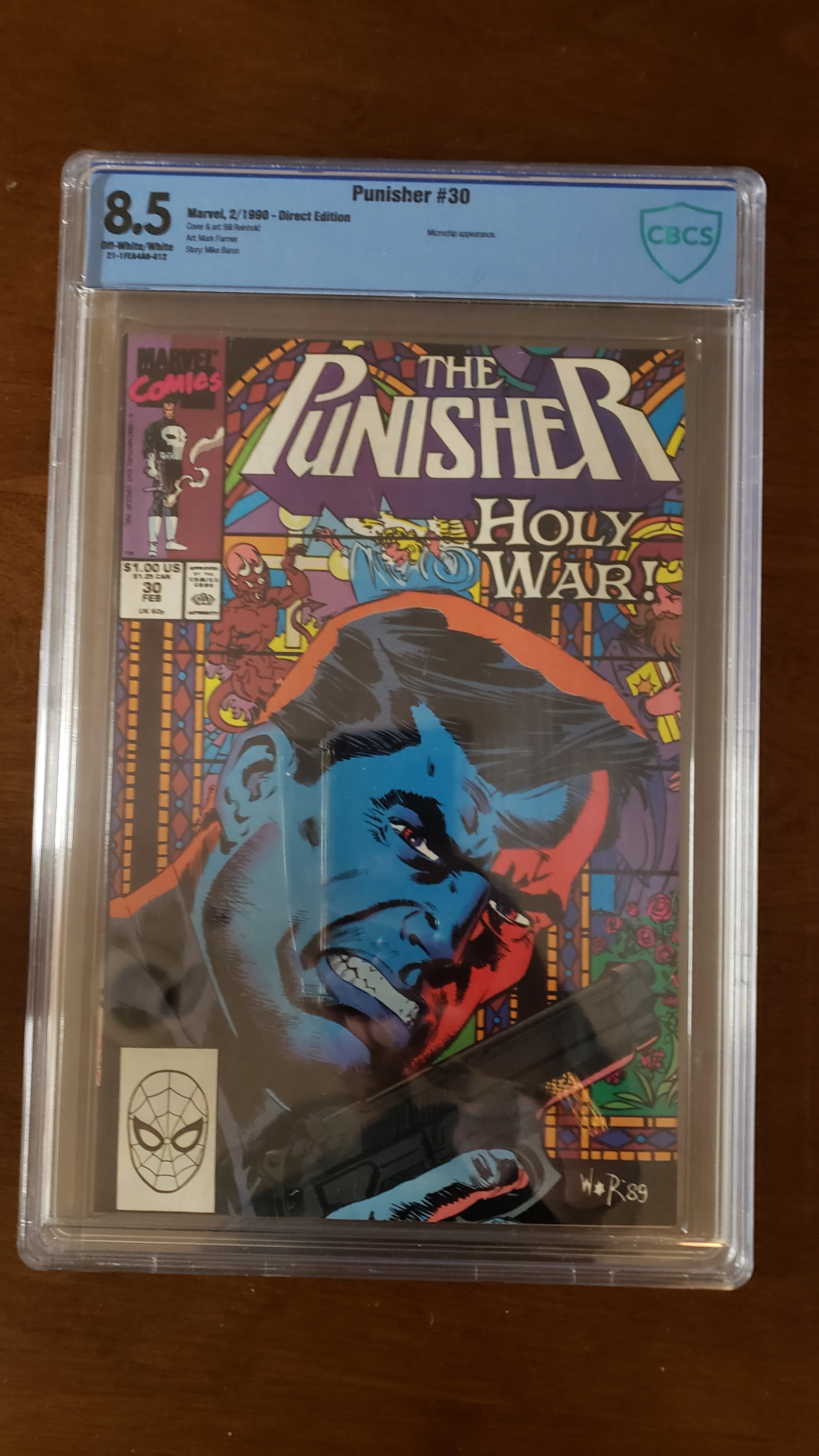 The Punisher #30 (1990) – CBCS 8.5 Graded | Classic Punisher Action