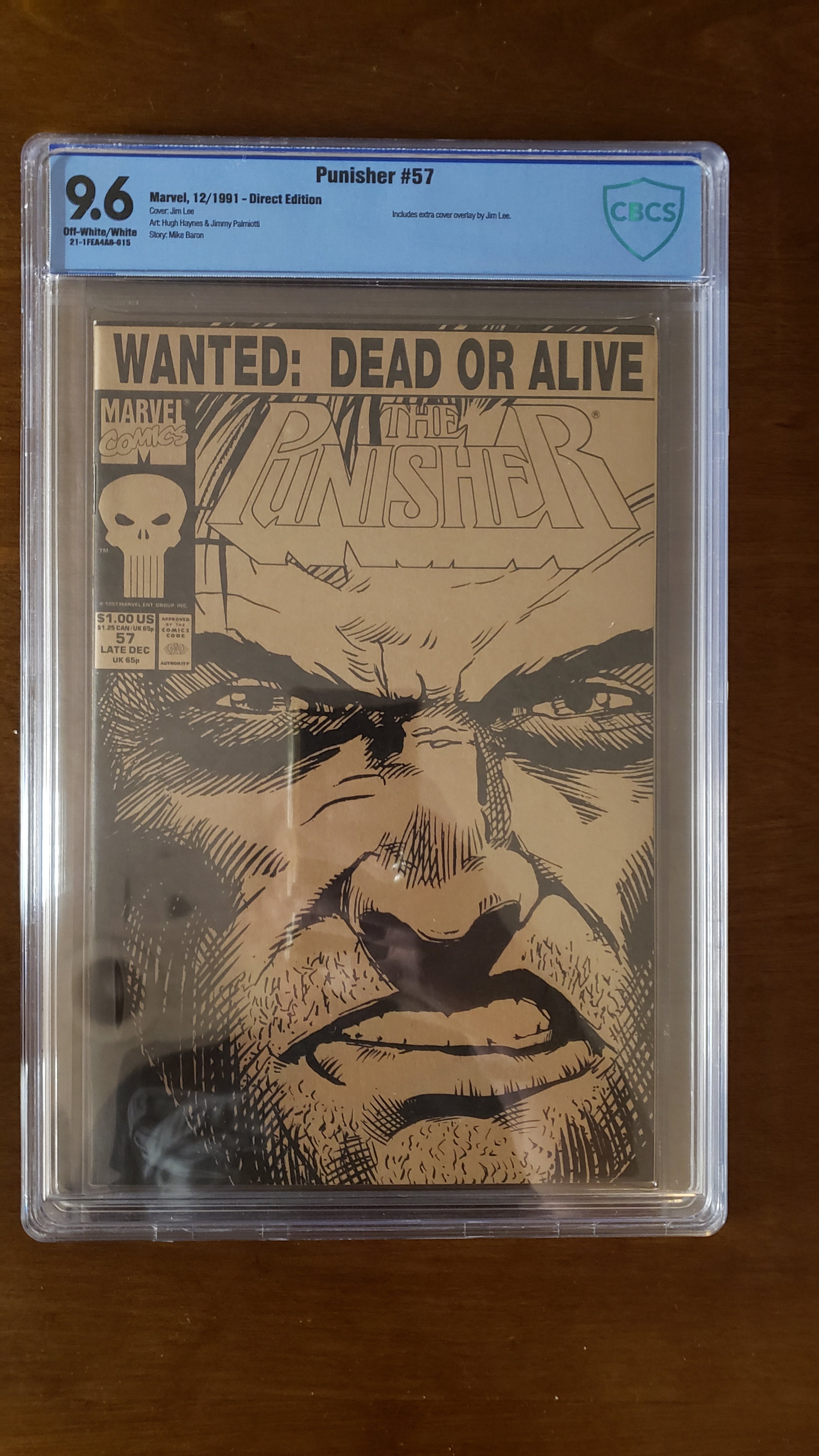 Punisher #57 (1991) – CBCS 9.6 Graded | Off-White to White Pages