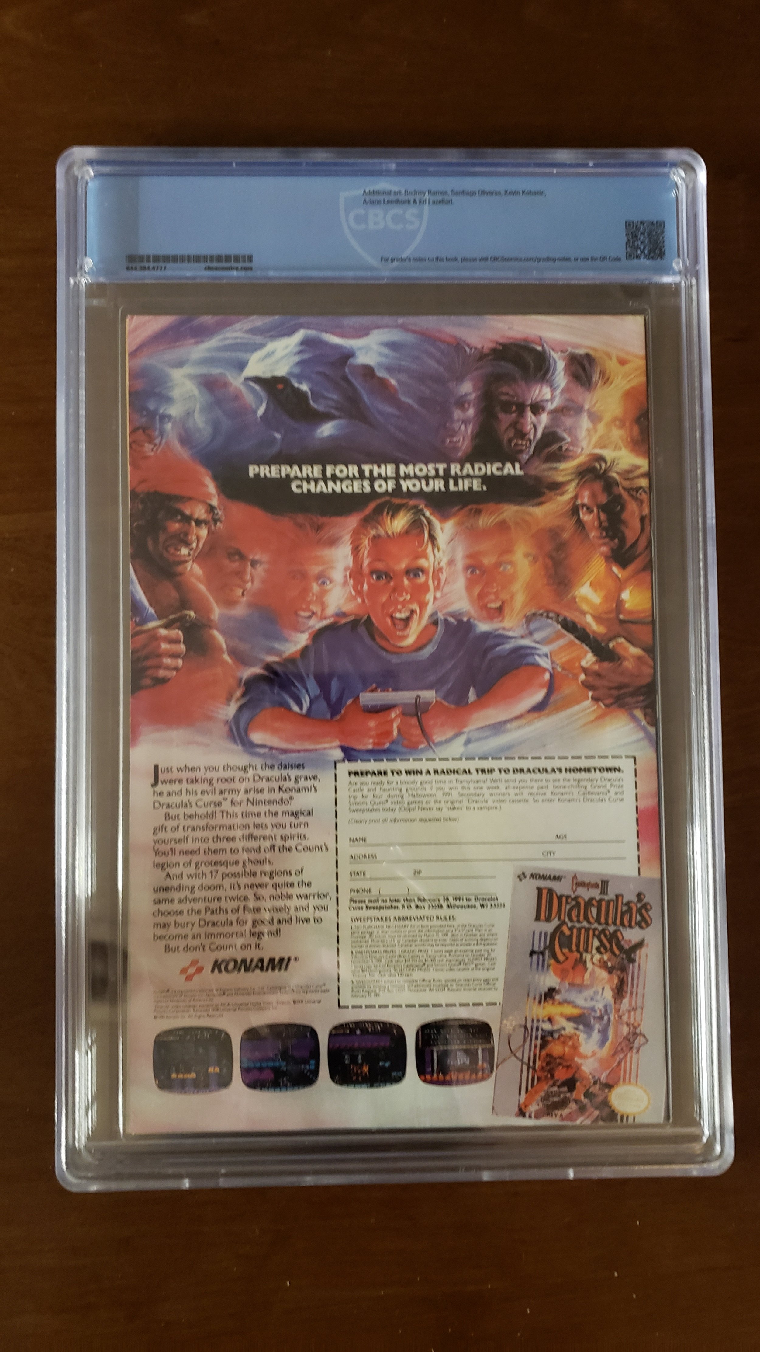Punisher #46 (1991) – CBCS 9.4 Graded | Off-White/White Pages back