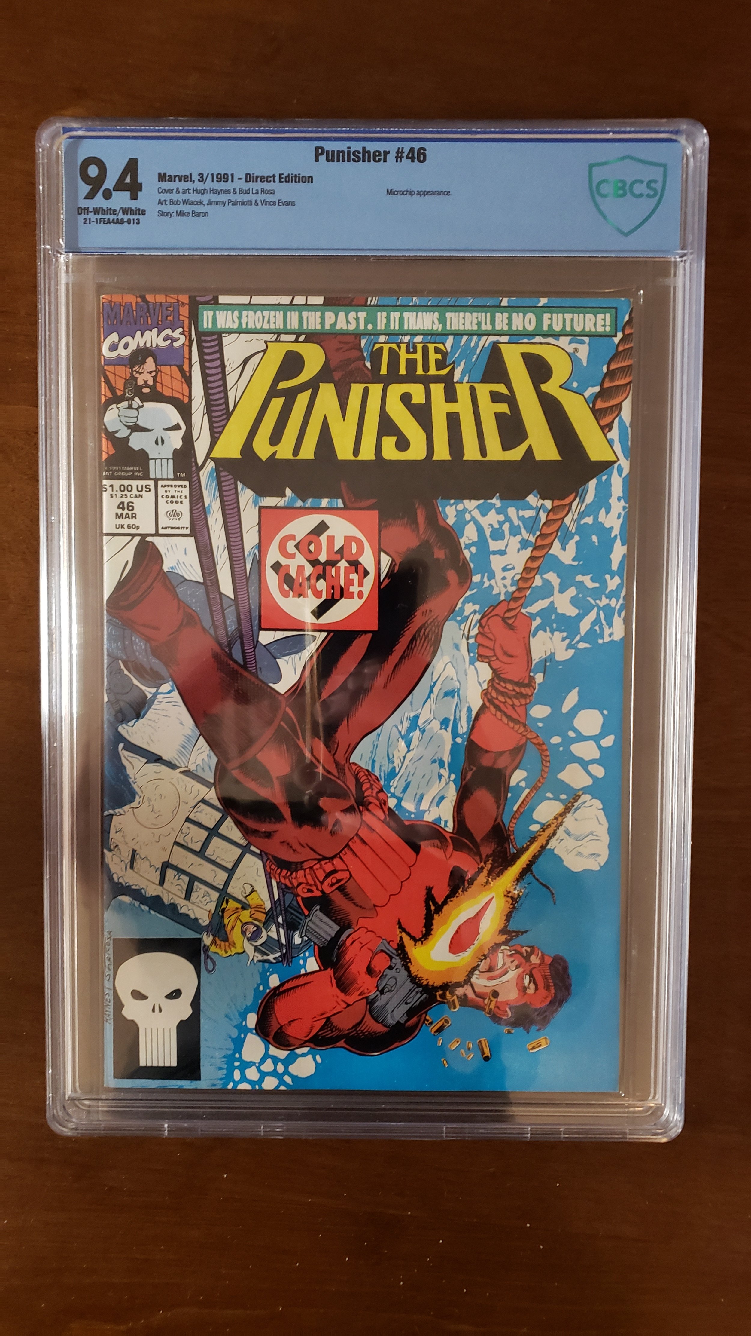 Punisher #46 (1991) – CBCS 9.4 Graded | Off-White/White Pages