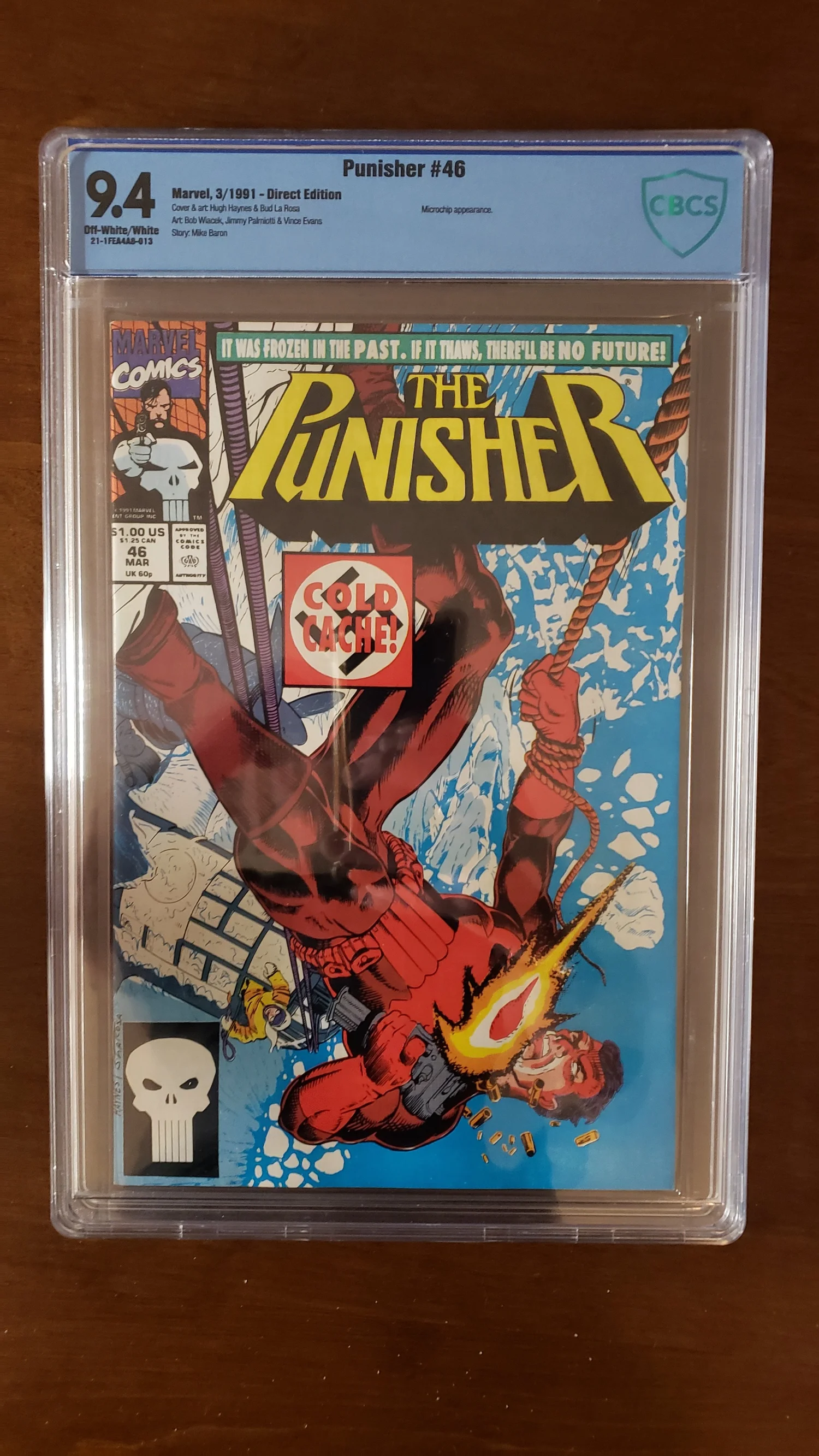 Punisher #46 (1991) – CBCS 9.4 Graded | Off-White/White Pages