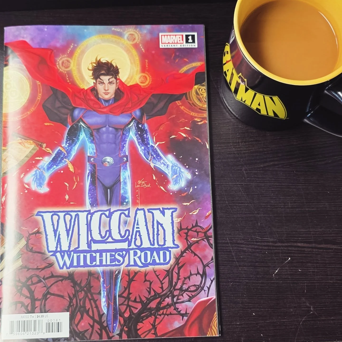 Today's Coffee ☕️ and a Comic 📕 is The new Wiccan witches' Road issue 1