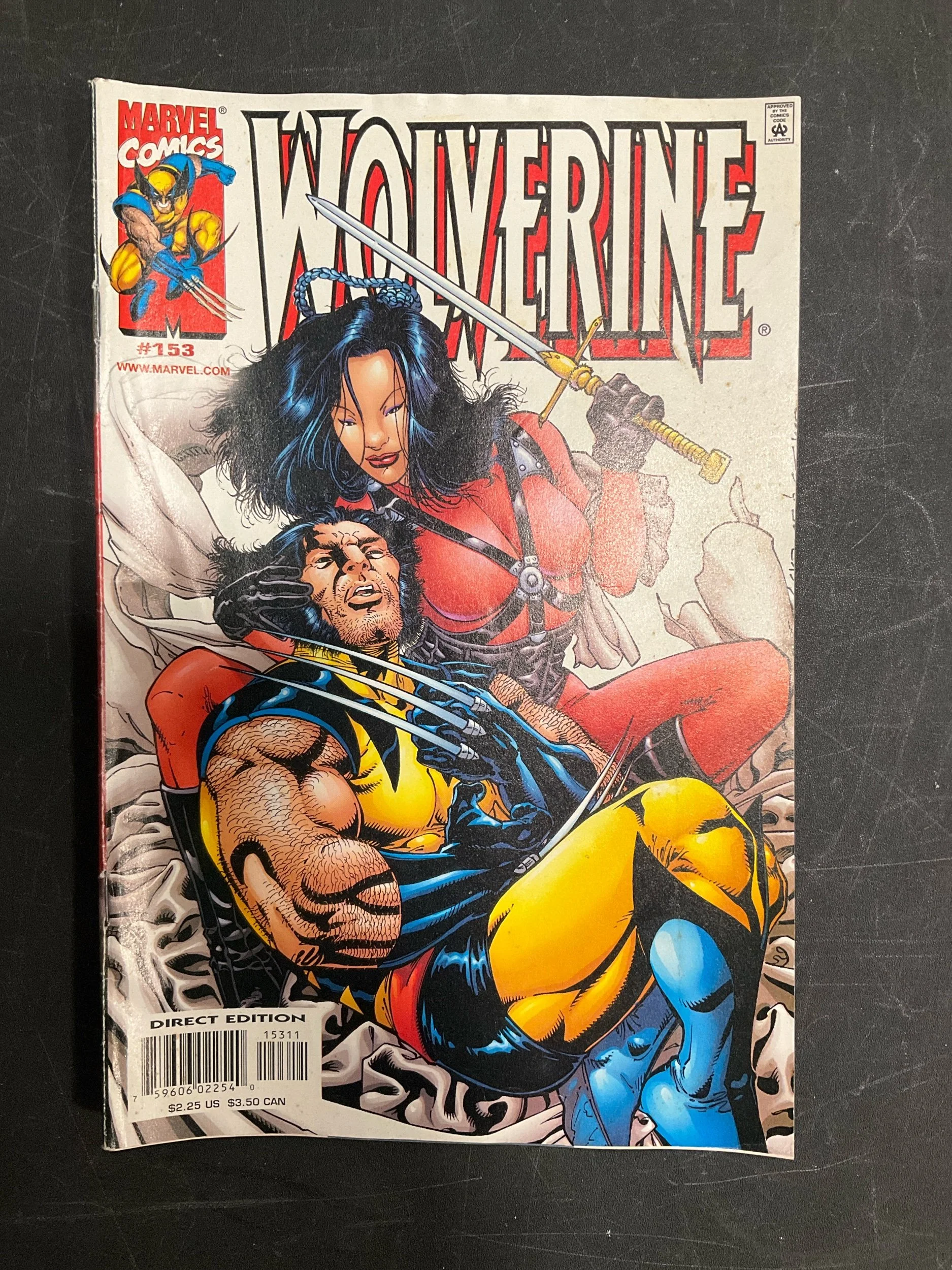 Wolverine #153 (1988 2nd Series) [Damaged]