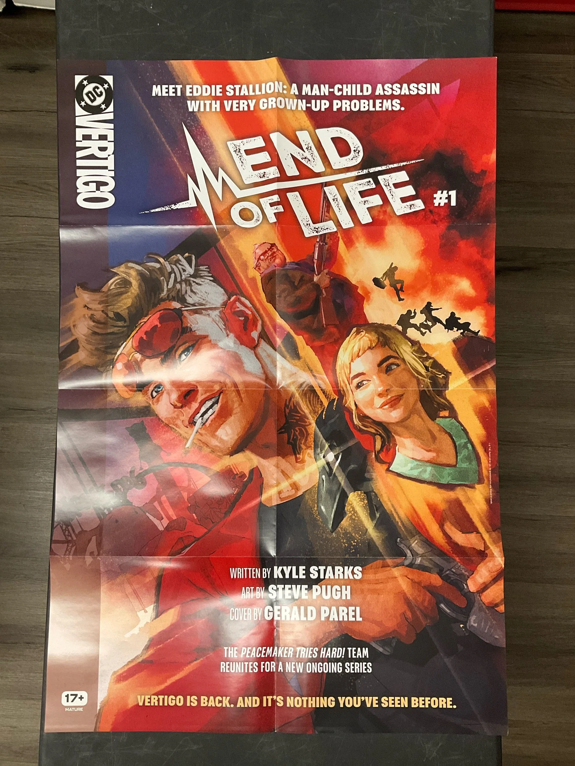 END OF LIFE #1 BY GERALD PAREL POSTER (PROMO)