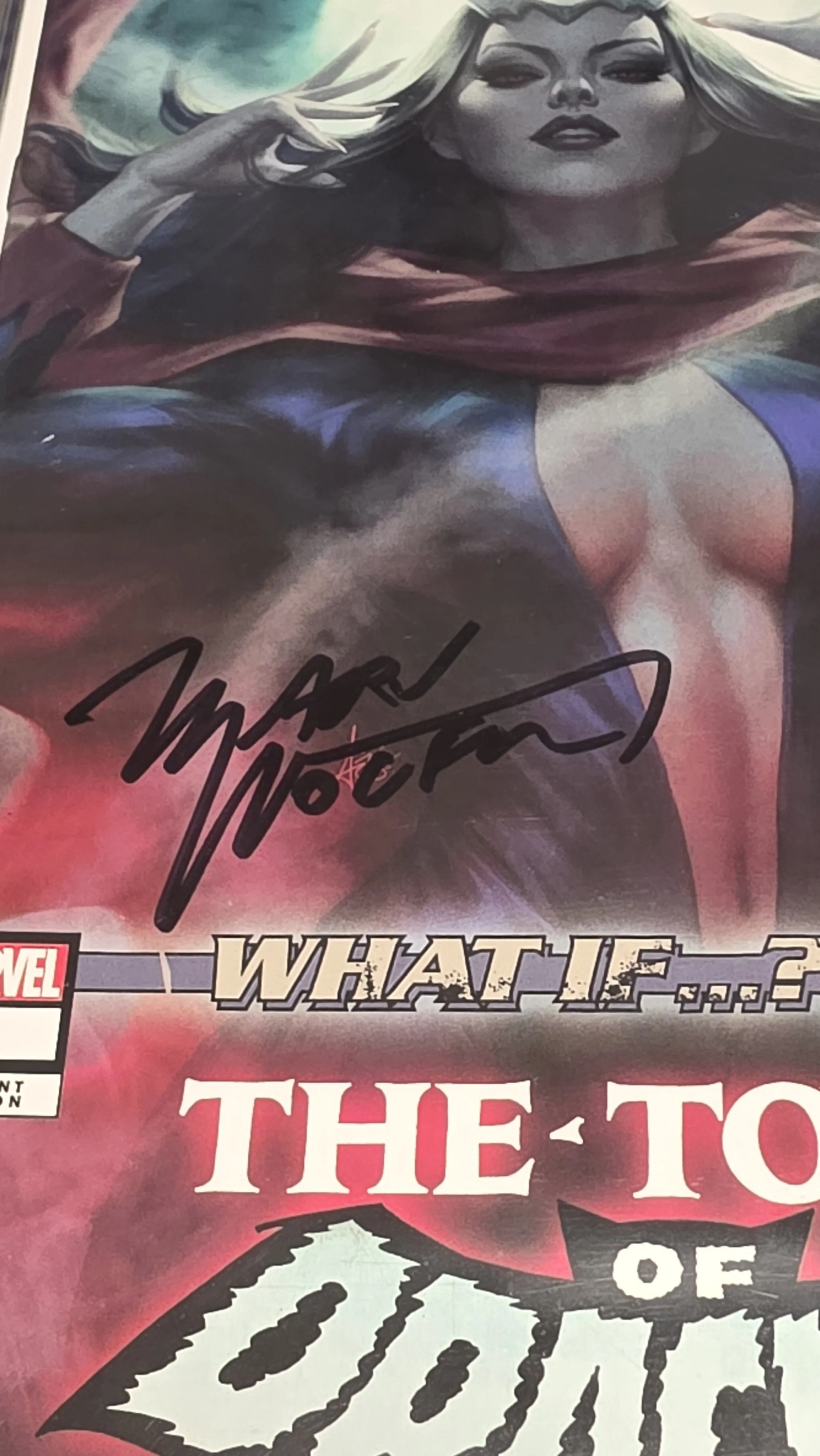 What If...? Dark: Tomb of Dracula #1 signed
