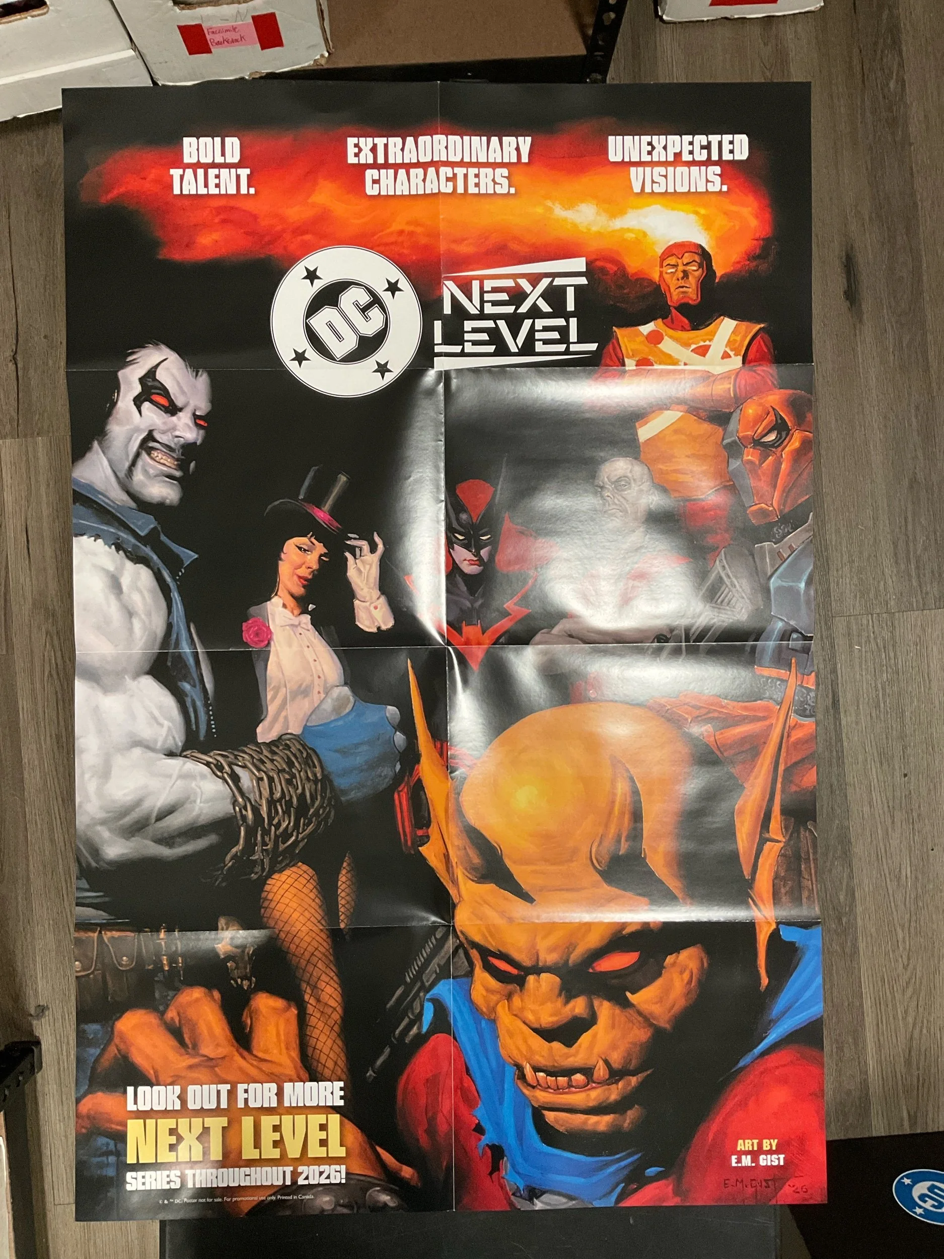 NEXT LEVEL WAVE 2 PROMO POSTER