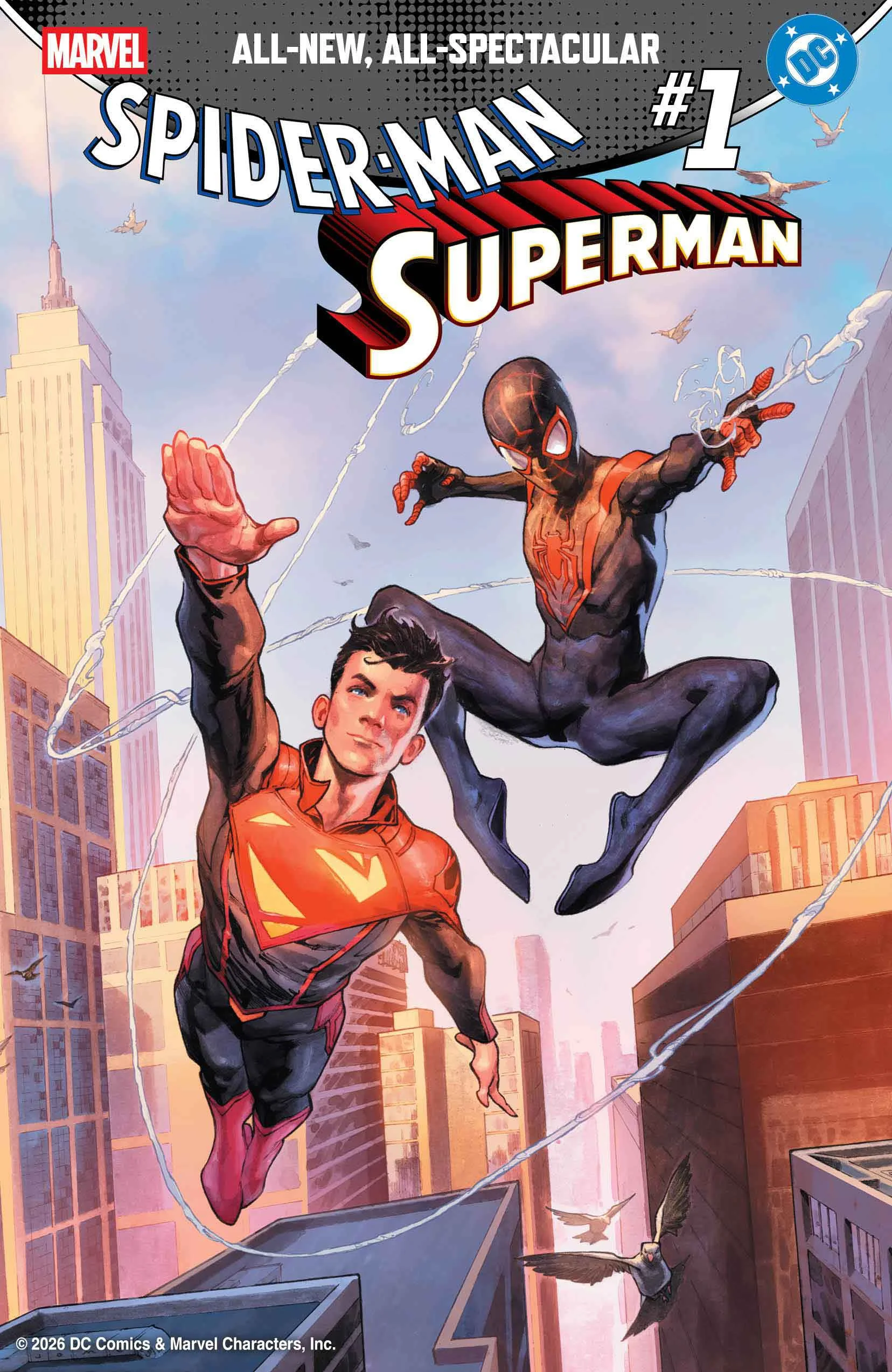 MARVEL/DC: SPIDER-MAN/SUPERMAN #1 JEROME OPENA VARIANT [1:50]