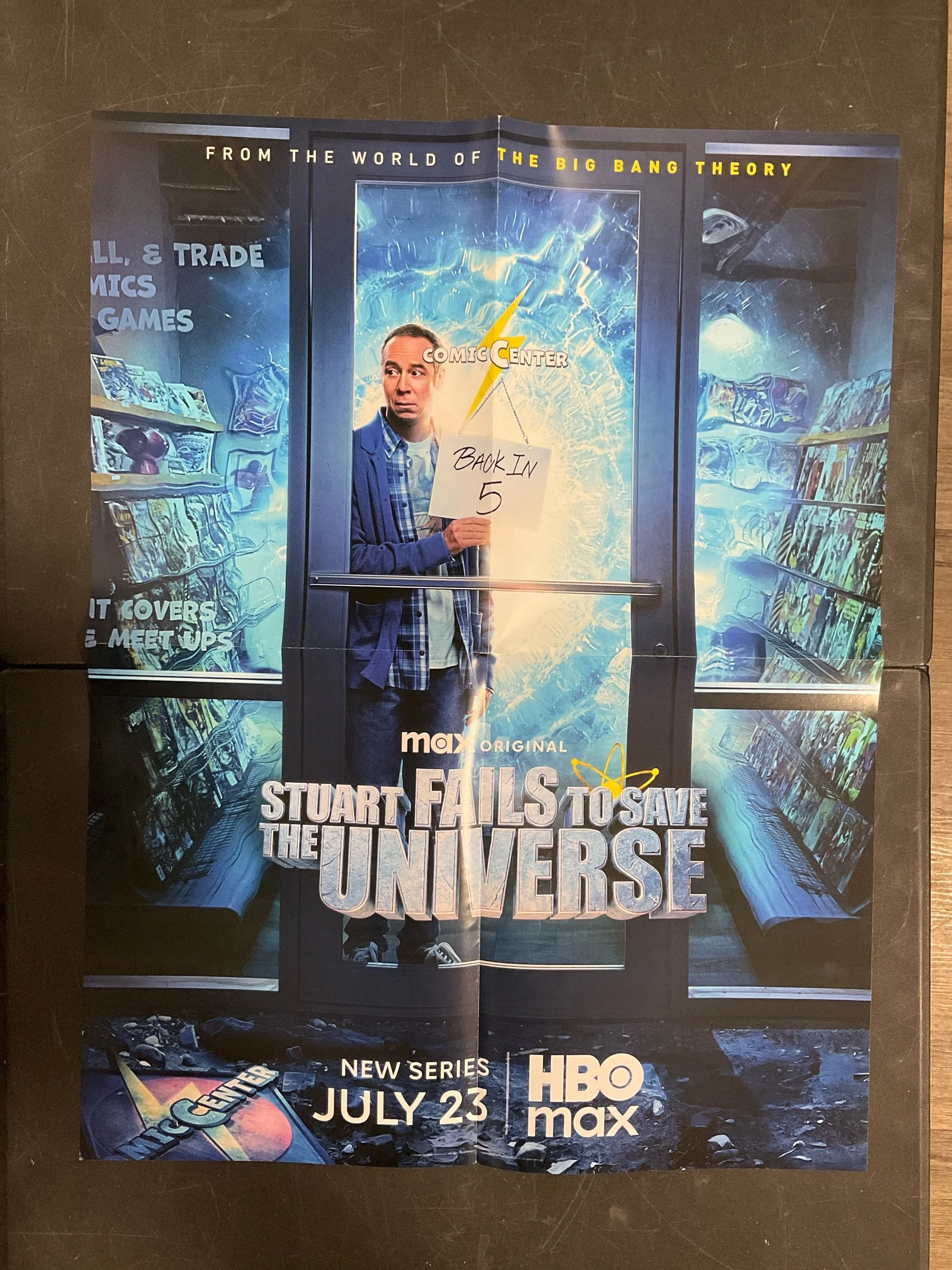 STUART FAILS TO SAVE THE UNIVERSE PROMO POSTER