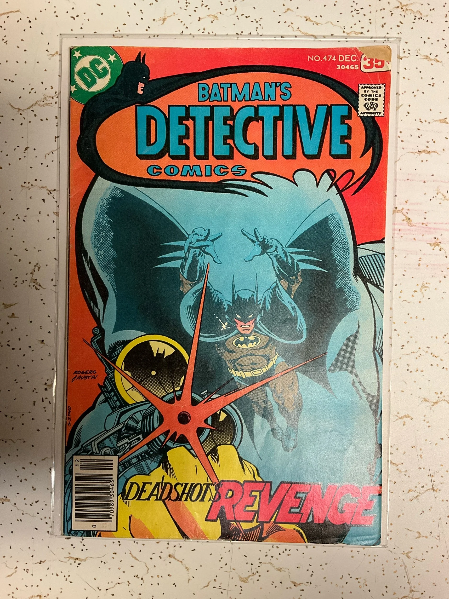 Detective Comics #474 (1977): 1st appearance of Deadshot since 1950 in Batman #59 (slight cover damage)