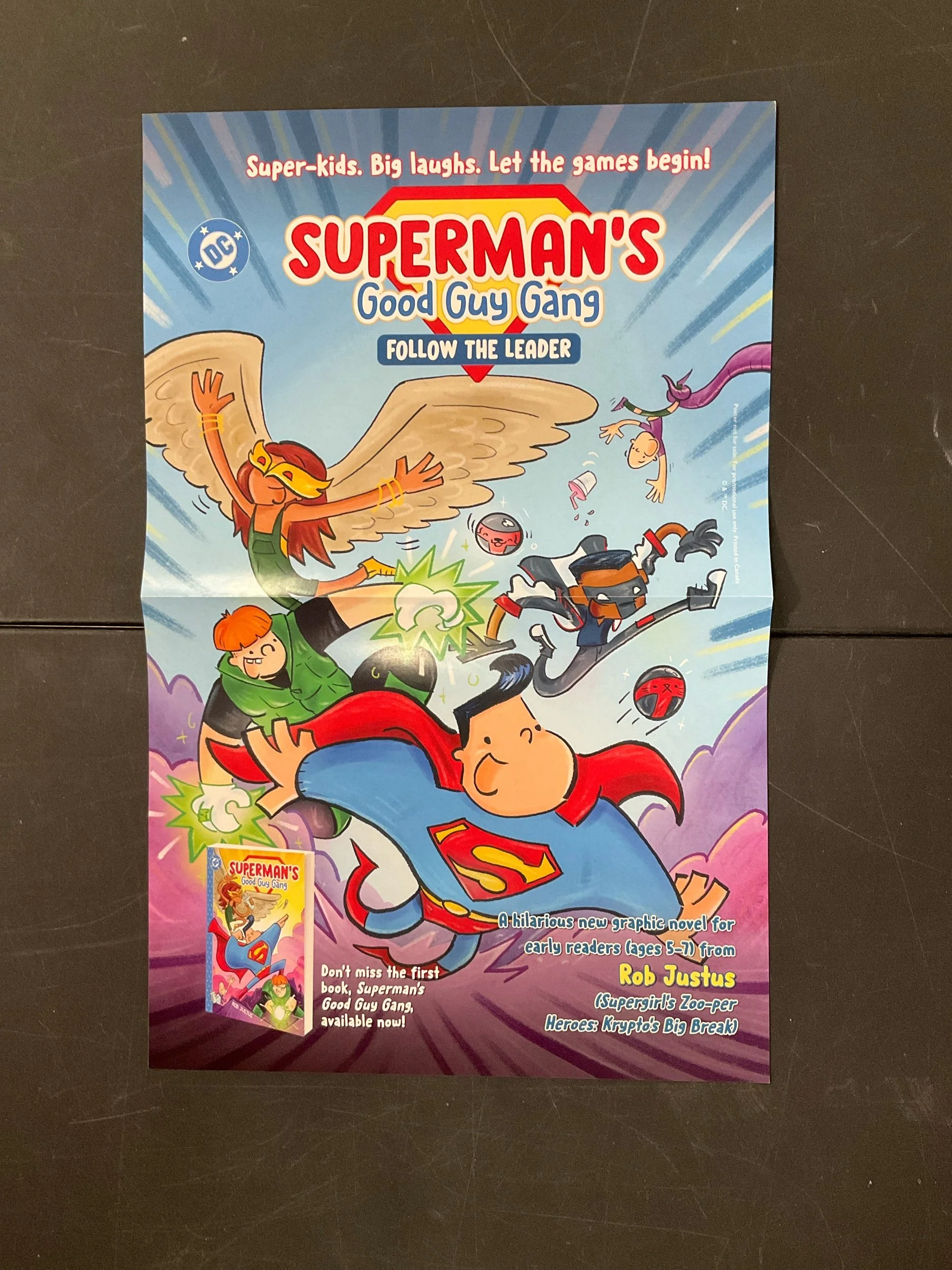 SUPERMANS GOOD GUY GANG FOLLOW THE LEADER PROMO POSTER